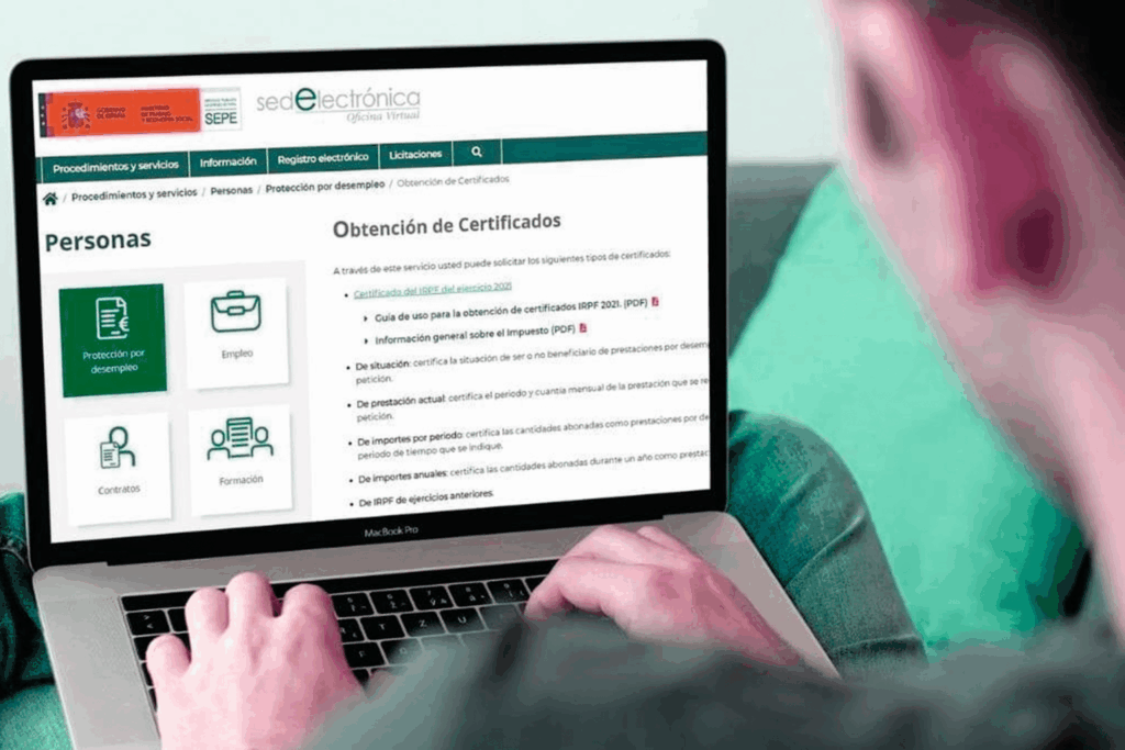 informe ininterrumpido de demanda de empleo